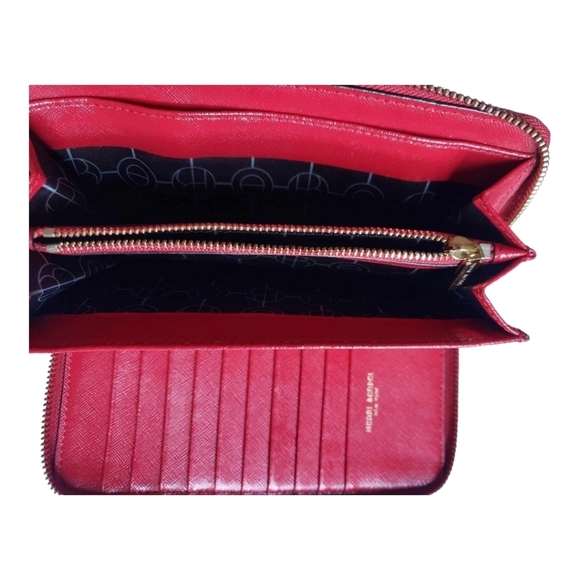 Henri Bendel Red  Wallet - Picture 9 of 11